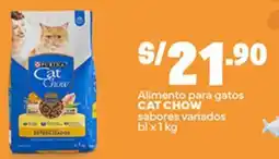 Plaza Vea Cat Chow alimento para gatos oferta