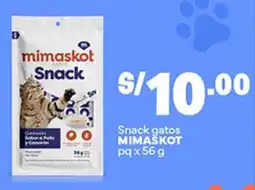 Plaza Vea Mimaskot snack gatos oferta