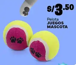 Plaza Vea Juegos Mascota pelota oferta