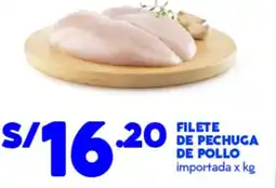 Mass Filete de pechuga de pollo importada oferta