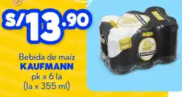 Mass Kaufmann bebida de maíz pk oferta