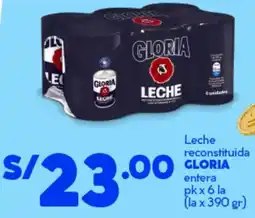 Mass Gloria leche reconstituida entera oferta