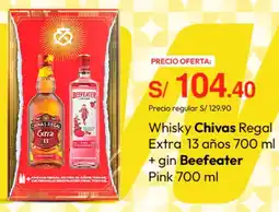 Metro Chivas whisky regal extra oferta