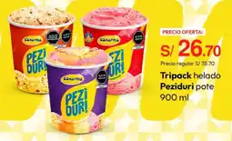 Metro Peziduri tripack helado pote oferta