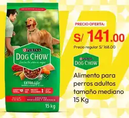 Metro Dog chow alimento para perros adultos tamaño mediano oferta