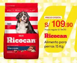 Metro Ricocan alimento para perros oferta