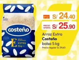 Metro Costeño arroz extra bolsa oferta