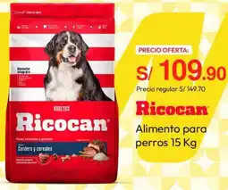 Metro Ricocan alimento para perros oferta