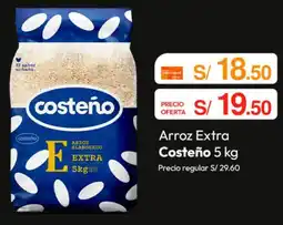 Metro Costeño arroz extra oferta