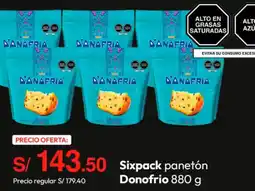 Metro Donofrio panetón oferta