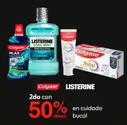 Metro Colgate listerine en cuidado bucal oferta