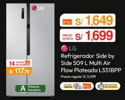 Metro Lg refrigerador side by side oferta