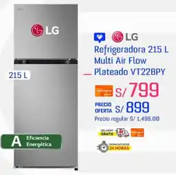 Metro Lg refrigeradora multi air flow oferta