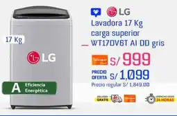 Metro Lg lavadora carga superior oferta