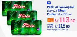 Metro Pilsen twelvepack cerveza callao lata oferta