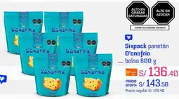 Metro D'onofrio panetón bolsa oferta