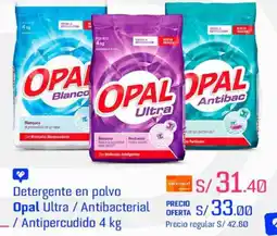 Metro Opal detergente en polvo ultra / antibacterial / Antipercudido oferta