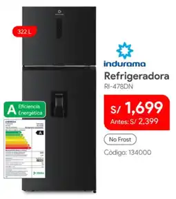 Hiraoka Indurama refrigeradora oferta