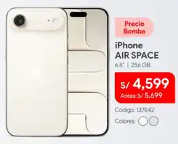 Hiraoka iPhone air space 6.5" oferta