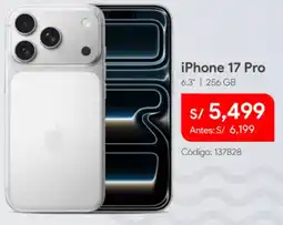 Hiraoka iPhone 17 Pro 6.3" oferta