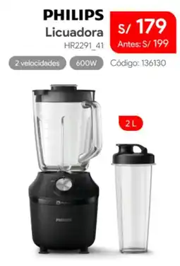 Hiraoka Philips licuadora oferta