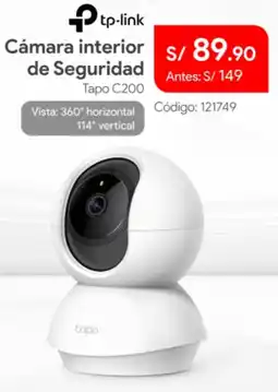 Hiraoka Tp-link cámara interior de seguridad oferta