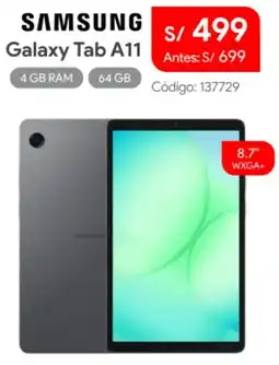 Hiraoka Samsung galaxy tab A11 oferta