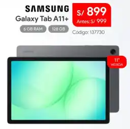 Hiraoka Samsung galaxy tab A11+ oferta