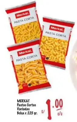 MaxiAhorro Merkat pastas cortas variadas oferta