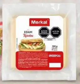 MaxiAhorro Merkat queso tipo edam en tajadas oferta