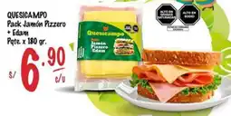 MaxiAhorro Quesicampo jamón pizzero + edam oferta