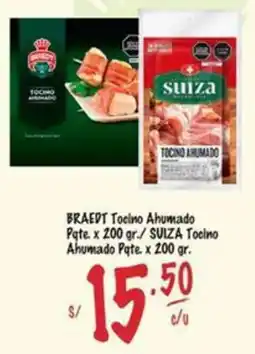 MaxiAhorro Braedt tocino ahumado o Suiza tocino ahumado oferta