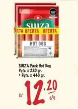 MaxiAhorro Suiza hot dog oferta