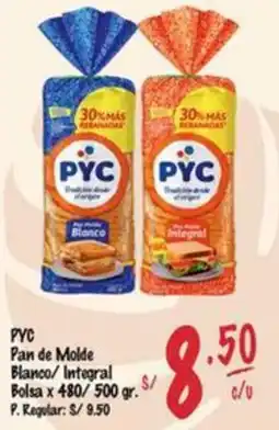 MaxiAhorro PYC pan de molde oferta
