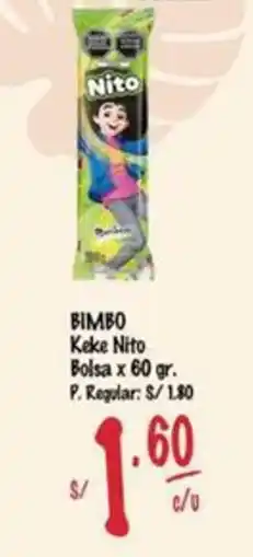 MaxiAhorro Bimbo keke nito oferta