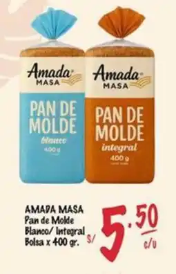 MaxiAhorro Amada Masa pan de molde oferta