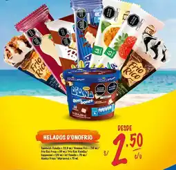 MaxiAhorro D'onofrio helados oferta