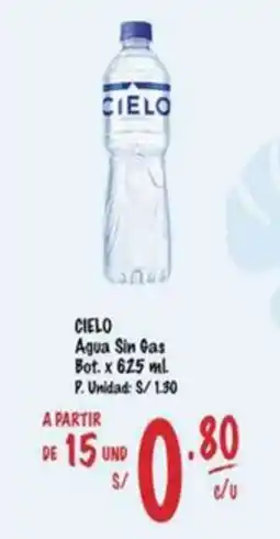 MaxiAhorro Cielo agua sin gas oferta