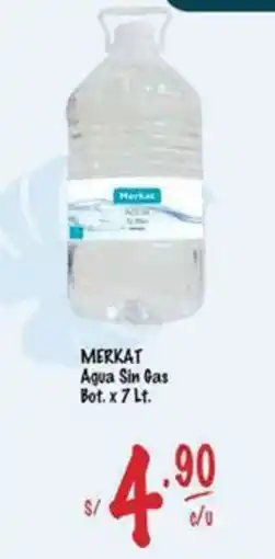 MaxiAhorro Merkat agua sin gas oferta