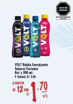 MaxiAhorro Volt bebida energizante oferta
