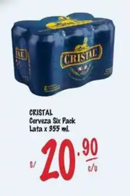 MaxiAhorro Cristal cerveza oferta