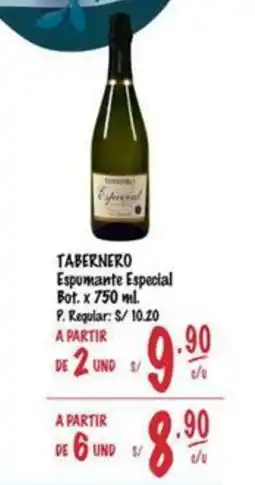 MaxiAhorro Tabernero espumante especial oferta