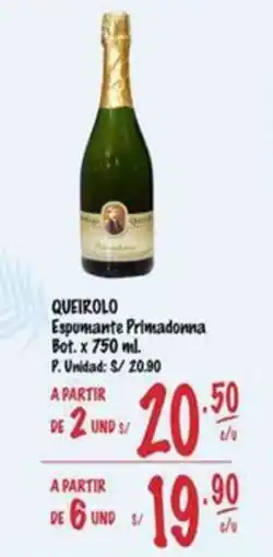 MaxiAhorro Queirolo espumante primadonna oferta