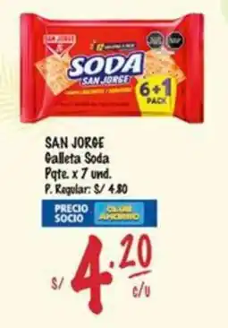 MaxiAhorro San Jorge galleta soda oferta