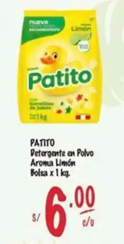 MaxiAhorro Patito detergente en polvo oferta