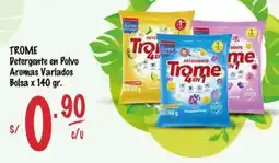 MaxiAhorro Trome detergente en polvo oferta