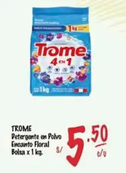 MaxiAhorro Trome detergente en polvo oferta