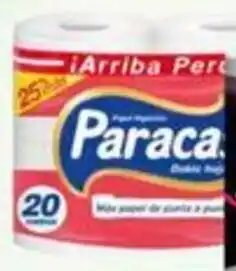 MaxiAhorro Paracas Rojo papel higienico oferta