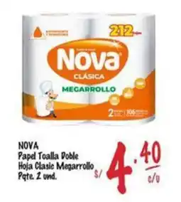 MaxiAhorro Nova papel toalla oferta