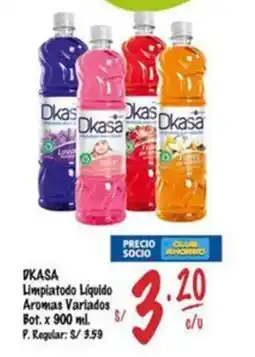 MaxiAhorro Dkasa limpiatodo liquido oferta